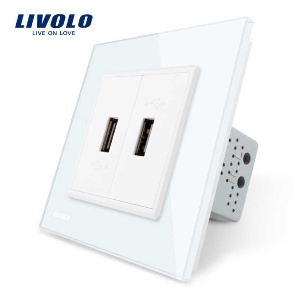 Priză dublă USB tip A